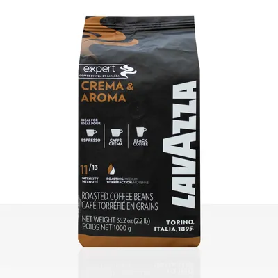 Produktbild von Lavazza Crema e Aroma, 1 kg, Americano, Cappuccino, Kaffee, Espresso, Medium geröstet