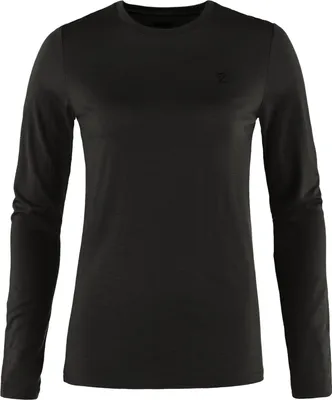 Zdjęcie produktu dla FJÄLLRÄVEN Abisko Wool LS W 550 Black 550 Black XL