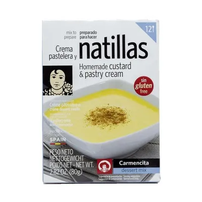 Produktbild von Vanillepudding Natillas Custard mit Zimt | Glutenfrei | 20 Portionen