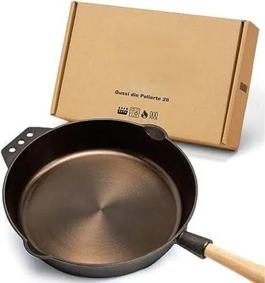 Image de Poêle à fond épais en fonte - 2,2 litres