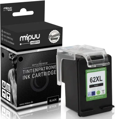 Produktbild von Mipuu Tinte ersetzt HP 62 XL / C2P05AE Black
