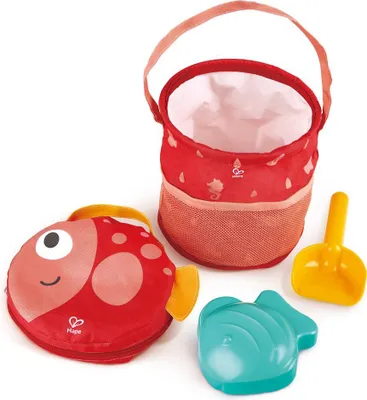 Produktbild von Hape Strandspielzeug Fold and Go Set 6-teilig