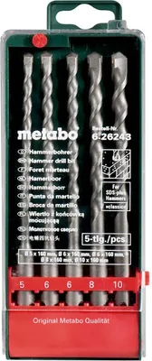 Immagine prodotto di Metabo SDS-plus Bohrer classic (2C) Set 5-tlg, 626243000