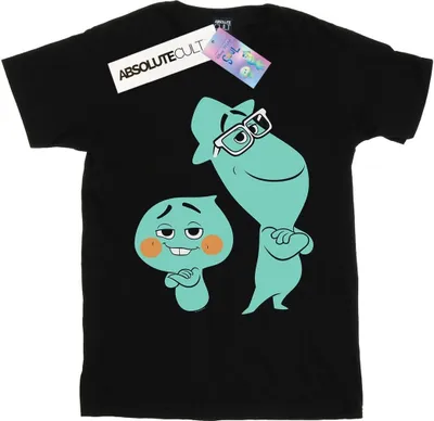 Produktbild von Disney - "Soul Buddies Forever" T-Shirt für Damen BI44318 (M) (Schwarz)