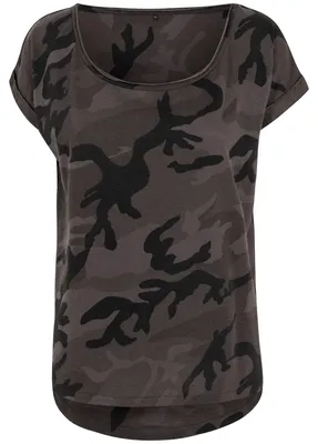 Image de Build Your Brand - T-shirt pour femmes LT1177 (S) (couleur camouflage)