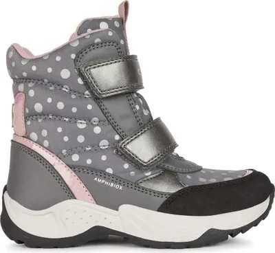 Produktbild von Geox J Sentiero Girl Winterstiefel Grau