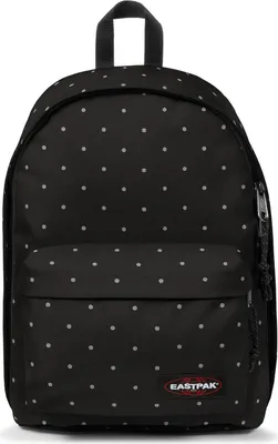 Produktbild von EASTPAK Schulrucksack Rucksack mit Laptopfach Out of Office 27L Dots Black Silver schwarz