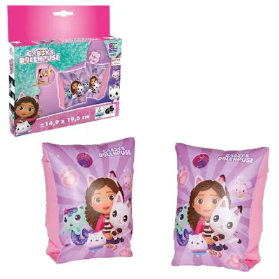 Produktbild von Gabbys Puppenhaus Gabbys Puppenhaus Schwimmen Ärmel 1-6 Jahre rosa/lila