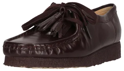 Produktbild von Clarks Originals Mokassins Wallabee mit der unnachahmlichen Kreppsohle 4150 Purple Grape 36