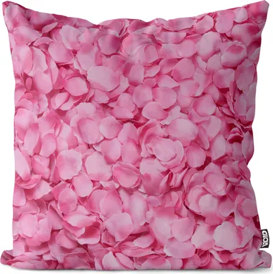 Produktbild von VOID Rosenblätter Blütenblätter Blumen Kissenbezug Kissenhülle sofa couch wohnzimmer dekoration wasserfest Outdoor Garten Kissen bezug deko