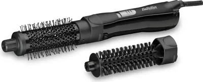 Zdjęcie produktu dla BaByliss Shape & Smooth, Szczotka do prostowania, Ciepły, Do wszystkich włosów, Czarny, Chiny, 2 m
