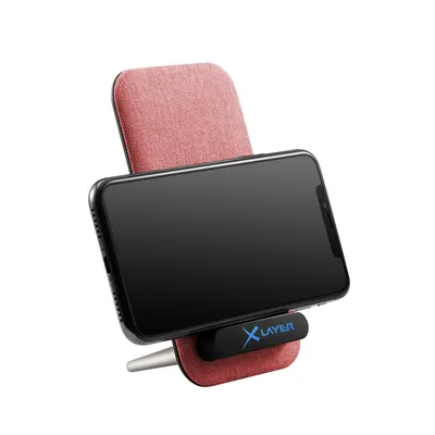 Produktbild von XLayer 214777, Drinnen, Gleichstrom, USB, Kabelloses Aufladen, Pink