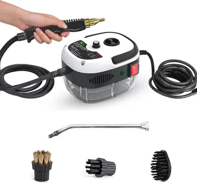 Produktbild von Hochdruck-Dampfreiniger 2500 Watt, Tragbares Dampfreinigungsgerät, Für Böden Fliesen Küche Haushalt