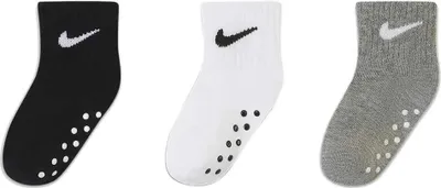 Produktbild von Nike Kids Core Swoosh Gripper Socken 3 Paare Mehrfarbig EU 15 Kinder Mehrfarbig EU 15