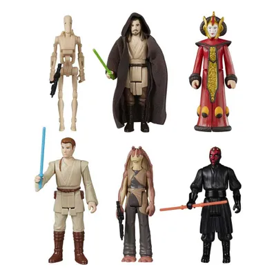 Produktbild von Star Wars Episode I Retro Collection Actionfiguren The Phantom Menace Multipack 10 cm