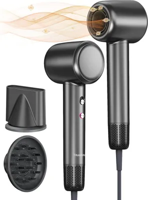 Produktbild von Professioneller Ionischer Haartrockner mit Diffusor – 500 Millionen Ionen, schnell und leise