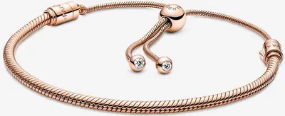 Produktbild von Pandora Moments Schiebeverschluss Schlangen-Gliederarmband 589652C01-2 Damenarmband