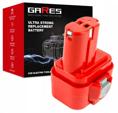 Obrázek produktu pro Gares Náhradní baterie pro Makita 6391D 6347DWDE 1835F | 18 V 3 Ah Inny | Vysokovýkonná baterie pro robotický vysavač | Kompatibilní s Makita 6391D 6347DWDE 1835F | Prémiová kvalita