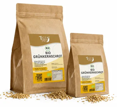 Produktbild von Tasty Pott  Grünkernschrot - im Beutel - 500g