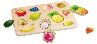 Produktbild von Classic World Holz-Früchtepuzzle