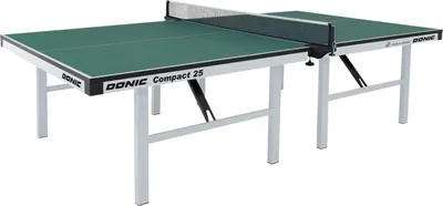 Produktbild von Donic Indoor-Tischtennisplatte "Compact 25" (ITTF) grün