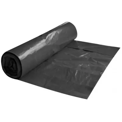 Produktbild von HYGOSTAR Abfallsäcke Premium, 120 Liter, 80 my, schwarz, LDPE-Folie, 25 Stück à Rolle