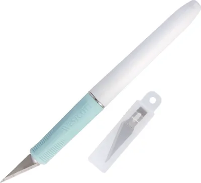 Produktbild von Hobby Bastelmesser Präzisionsmesser für kreative DIY-Projekte inkl. 4 Ersatzklingen