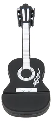 Immagine prodotto di Unità flash USB, aspetto simile a una chitarra, capacità, memory stick di sistema compatibile opzionale per il trasferimento dei dati, 32 GB
