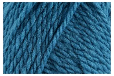 Produktbild von Kammgarn aus 100 % Wolle, Alaska, 4 – Medium, Aran, 450 g Knäuel – 77 Yards 52 Dunkles Türkis