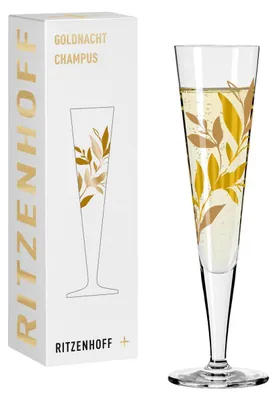 Obrázok produktu pre Ritzenhoff Goldnacht Champusglas (H. Symonovych) #47 F25