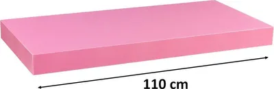 Obrázek produktu pro Stilista nástěnná police Volato, 110 cm, růžová