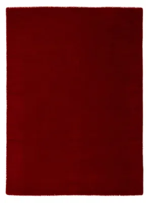 Produktbild von Handgefertigter Wollteppich Gabbeh Lola Rot 160x230 cm Weich, Hochwertig, Zeitlos | Reine Schurwolle für Gemütlichkeit & Eleganz im Wohn- und Schlafzimmer
