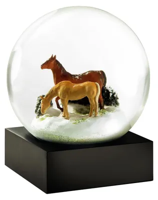 Produktbild von Schneekugel Horses, 12x10x10cm