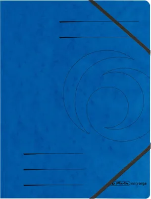 Produktbild von herlitz 11387180 Eckspanner easyorga A4 Karton blau