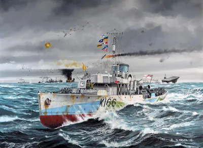 Produktbild von Revell REV5132 Flower Class Corvette HMCS SNOWBERRY