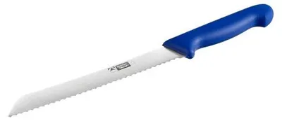 Produktbild von Brotmesser mit Wellenschliff, Länge 21 cm, Kunststoffgriff, Edelstahl