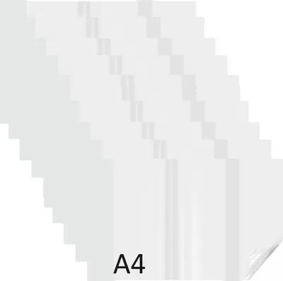 Image de COUVERTURES RÉGLABLES pour manuels scolaires au format A4, lot de 10 pièces