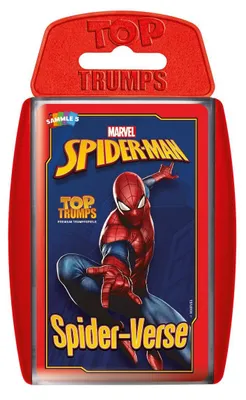 Produktbild von Top Trumps Spider-Man Spider-Verse Spiderman Kartenspiel Quartett Spiel Deutsch