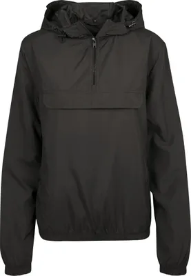 Image de Build Your Brand BY095 | Veste Pull Over basique pour femme - Couleur : Noir - Taille : XL