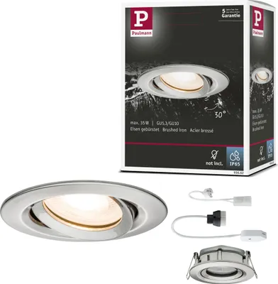 Image de Paulmann Luminaire encastré Nova Plus orientable