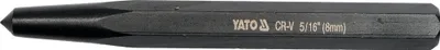 Obrázek produktu pro Yato YT-47151, Důlčík, Chrom Vanadová ocel, Šestihranný, Černá, 112 mm, 8 mm