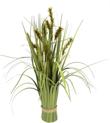 Produktbild von Kunstgras-Grasbündel mit Panicoideae-Gras, kunstmatig, grün, siergras, dekorativ