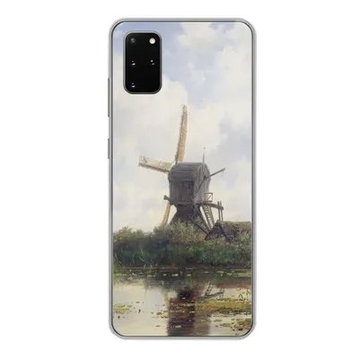 Produktbild von MuchoWow® Handyhülle Schutzhülle Hülle für Samsung Galaxy S20 Plus Malerei - Mühle - Alte Meister Silikon Softcase Handy Hülle - Hartschale