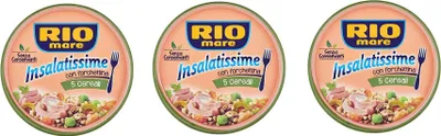 Produktbild von 3x Rio mare Insalatissime tonnoe e 5 cereali Thunfisch mit 5 Getreide 220g