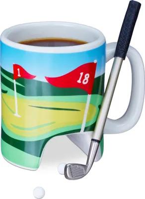 Produktbild von kubek golfowy relaxdays z kijem
