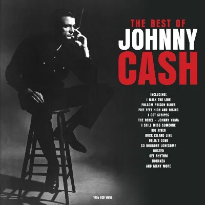 Obrázok produktu pre Johnny Cash: Johnny Cash: The Best Of Johnny Cash (180g) (Red Vinyl) - Bertus Music Distribution - (LP / T)