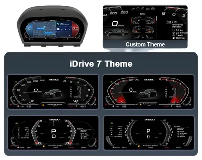 Immagine prodotto di Cruscotto digitale, CarPlay wireless, Android Auto, versione CarPlay della F20