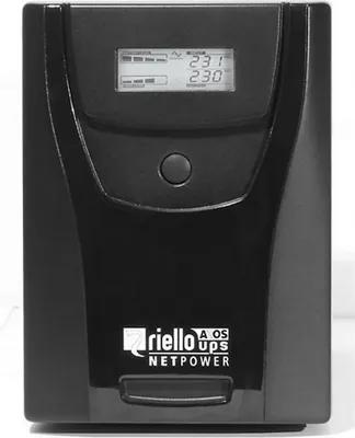 Produktbild von Riello NPW 1000 Net Dialogue UPS, 1000 VA / 600 W, system UPS line-interactive zgodny z EN 62040-3 (VI-SY-311) Zasilacz z technologią line-interactive, automatycznym stabilizatorem napięcia, automatycznym testem baterii itp