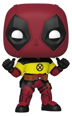 Productafbeelding van Deadpool 2 POP! Vinyl figuur: Deadpool met X-Men shirt, 9 cm
