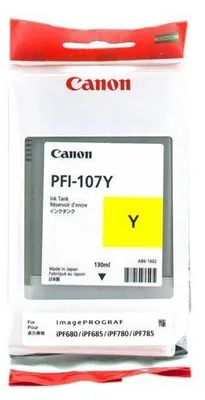 Produktbild von Canon PFI-107Y Druckerpatrone 1 Stück(e) Original Gelb